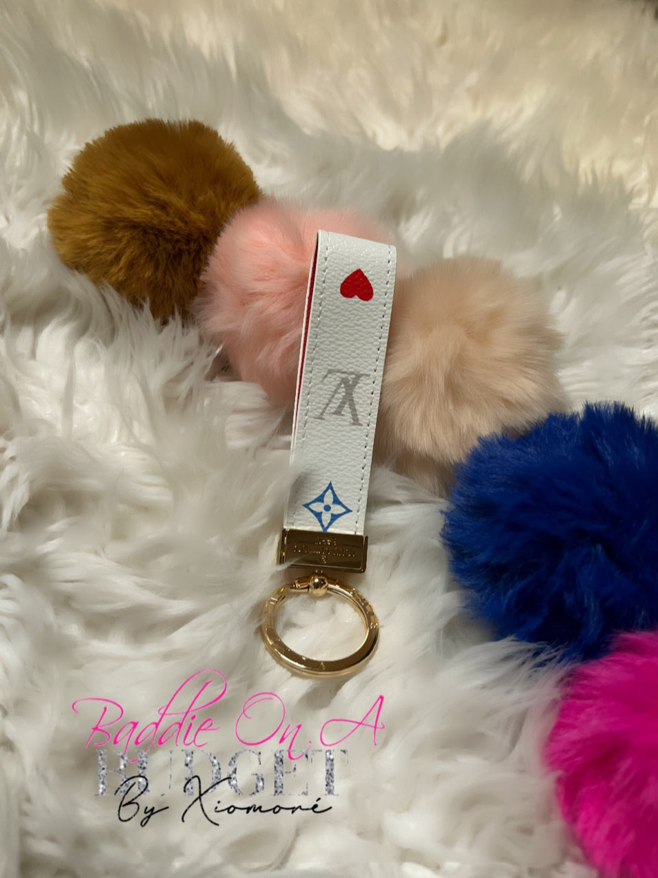 LV Lanyards W/Puff – Baddie On A Budget by Xiomore